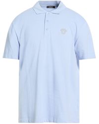 Versace - Sky Polo Shirt Cotton, Viscose, Polyester - Lyst