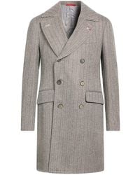 Isaia - Coat Cashmere - Lyst