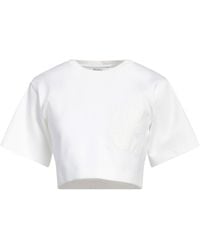 Max Mara - T-Shirt Polyamide, Cotton, Elastane - Lyst