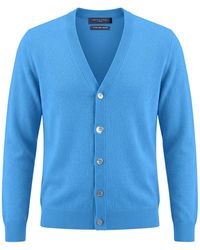 Daniele Fiesoli - Azure Cardigan Merino Wool - Lyst