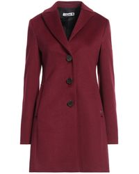 Please - Coat Polyester, Viscose, Elastane - Lyst