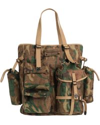 DSquared² - Military Shoulder Bag Textile Fibers - Lyst
