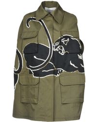 Valentino Capes & Ponchos - Green
