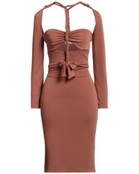 Amotea - Mini Dress Polyester, Elastane - Lyst