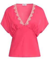Liu Jo - Top Polyester, Elastane - Lyst