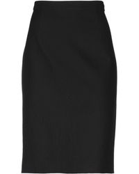 Boutique Moschino Knielanger Rock - Schwarz