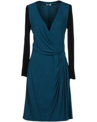 Issa Short Dress - Blue