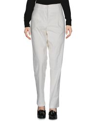 Manila Grace Pantalon - Blanc