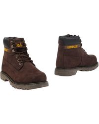 Caterpillar Bottines - Marron