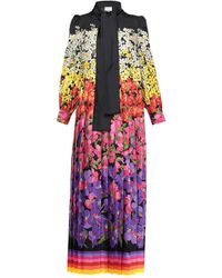 gucci floral maxi dress