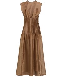 Khaite - Vestido midi - Lyst