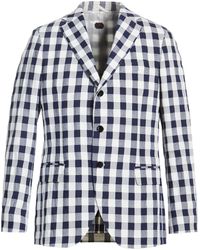 Mp Massimo Piombo - Blazer Cotton, Polyester - Lyst