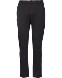 Dondup - Dark Pants Polyester, Viscose, Polyamide, Elastane - Lyst