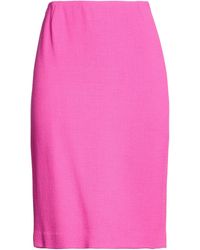 Clips - Midi Skirt Viscose, Virgin Wool - Lyst