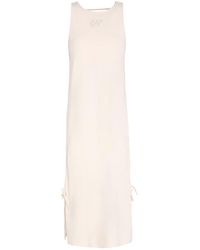 EA7 - Vestido midi - Lyst