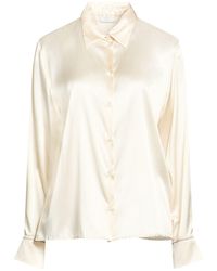 Peserico - Ivory Shirt Silk, Elastane - Lyst