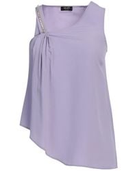 Liu Jo - Lilac Top Acetate, Silk - Lyst
