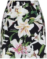 Dolce & Gabbana - Shorts & Bermuda Shorts Cotton - Lyst