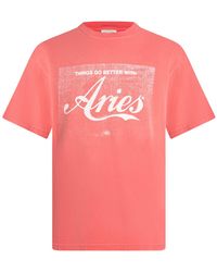 Aries X Arsenal J'Adoro Crew-Neck Relaxed-Fit Cotton-Jersey T