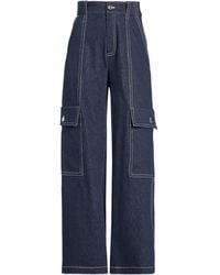 Max Mara - Pants Cotton, Polyester, Elastane - Lyst
