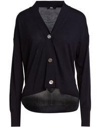 Alpha Studio - The Fine Essentials Midnight Cardigan Merino Wool - Lyst