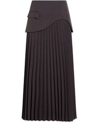 Imperial - Maxi Skirt Polyester, Viscose, Elastane - Lyst
