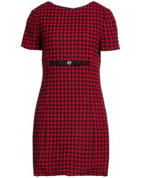 Versace - Mini Dress Virgin Wool, Viscose, Polyamide - Lyst