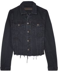 grlfrnd cropped denim jacket