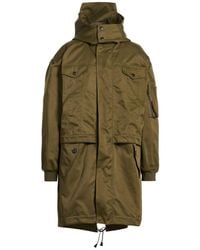 DSquared² - Military Overcoat & Trench Coat Polyester - Lyst