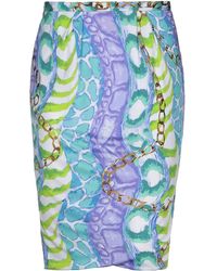 Blumarine Falda corta - Azul