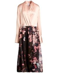 Sara Roka - Midi Dress Silk - Lyst