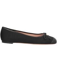 Bally - Ballet Flats Leather, Polyester - Lyst