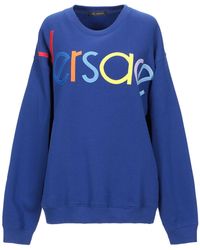 versace sweatshirt blue
