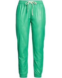 ViCOLO - Pants Polyurethane, Viscose - Lyst