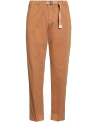 White Sand - Pants Cotton, Elastane - Lyst