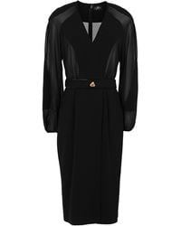 Elisabetta Franchi - Midi Dress Polyester - Lyst