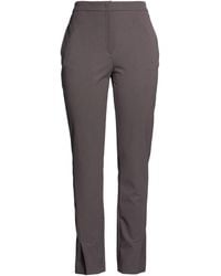 Piazza Sempione - Chocolate Pants Virgin Wool, Polyamide, Elastane - Lyst