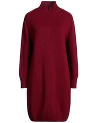 Gran Sasso - Mini Dress Virgin Wool, Viscose, Cashmere - Lyst