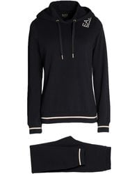 EA7 - Tracksuit Cotton, Elastane, Metallic Fiber, Polyester - Lyst