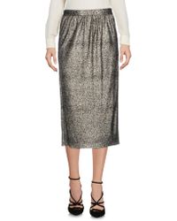 Harris Wharf London Jupe mi-longue - Gris