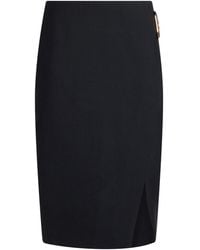 CASABLANCA - Midi Skirt Polyester, Virgin Wool, Elastane, Polyamide - Lyst