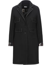 Liu Jo Overcoat - Black