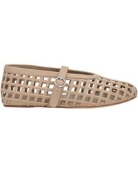 3Juin - Sand Ballet Flats Leather - Lyst