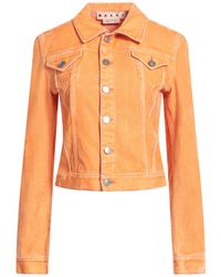 Marni - Denim Outerwear Cotton, Acrylic, Viscose - Lyst