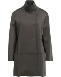 Alpha Studio - Overcoat & Trench Coat - Lyst