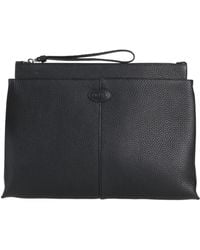 Tod's - Clutch Leather - Lyst