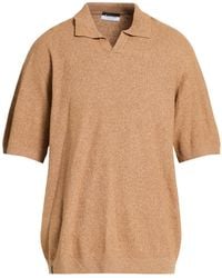 AROVESCIO - Camel Sweater Cotton, Polyamide - Lyst