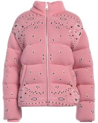 Alanui - Bandana Jacquard Puffer Jacket - Lyst