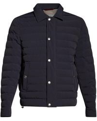 Brunello Cucinelli - Puffer Polyamide, Elastane, Nylon - Lyst