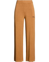 hinnominate - Camel Pants Viscose, Elastane - Lyst